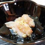 鳥公 - ささみのごまタレ和え