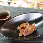 鳥公 - ・レバーと心臓（の心臓）