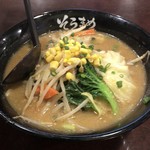 そらまめらぁめん本舗 - 味噌ラーメン680円