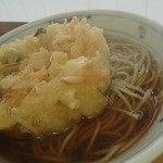 加賀 - 注文してから１個づつ揚げる分厚いかき揚げ。