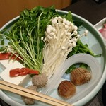 京都つゆしゃぶCHIRIRI - 野菜