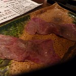 坐空 - 近江牛の焼きしゃぶ寿司 