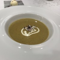 レストラン シャルム - サービスランチ：【１０数種類の野菜たち　滋養豊か大地のポタージュ】