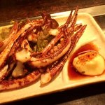 お好み焼きもみじ - げそ焼き