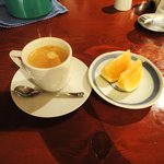 小古食堂 - コーヒー、グレープフルーツ