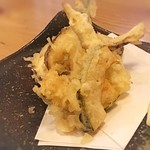 旬彩漁 しん - 松茸の天ぷら