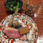 膳菜酒 塁 - 先付けと前菜