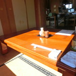 寿司啓 - 奥の小上がり