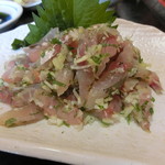 寿司啓 - 鯵のたたき