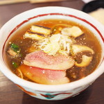 蕎麦見世のあみ - あんかけ蕎麦