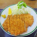 Masudaya - ロースカツ定食(アップ)