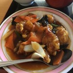 中華料理 萬盛 - 酢豚