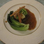 Ｂｉｓｔｒｏ　Ｒ - 肉料理。黒毛和牛と地野菜たっぷり