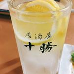 居酒屋 十勝 - レモンサワー