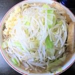 ラーメン二郎 - 小ラーメン＋野菜増しニンニク増し増し