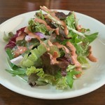 California Diner JACKAL - ランチのサラダ