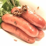 ソーセージのクミン焼き