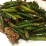 万福 - ニンニクの芽炒め