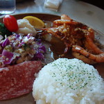 アロハオレンジ - ガーリックシュリンプ