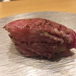 鮨 真菜 - カマトロ炙り