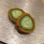 鮨 真菜 - たくあんきゅうり