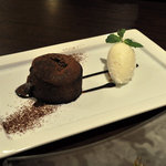 Ｒａｃｃｏｌｔａ - 友人が頼んだデザート（フォンダンショコラ）