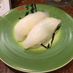 廻る 築地 あいよ寿司 - いか180円