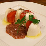 酒蕎庵まろうど - モッツァレラ酒盗