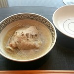 ひのきざか - 温物　和牛しゃぶ蕪の霙鍋仕立て