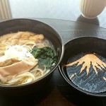 ひのきざか - 食事　暖かい稲庭うどん