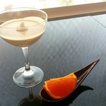 ひのきざか - 水菓子　黒糖ときなこのブラマンジェ