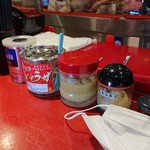 ラーメン 厚木家 - マスクです♪(σ≧▽≦)σ