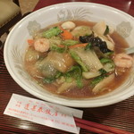 蓬莱春飯店 - 広東麺 750円