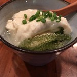 森の賢者 - 先付 ゆし豆腐