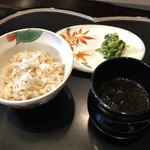 銀座うかい亭 - ガーリックライス膳