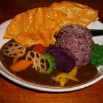 森の賢者 - 島野菜のピューレカレー 黒米(2007年Ver)