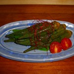 森の賢者 - 島おくらと島しそのキムチ風(2007年Ver)