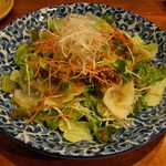 森の賢者 - フーチバーと海老入り水餃子のサラダ風(2007年Ver)