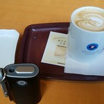 エクセルシオール カフェ - gloとカフェラテ2ショット！