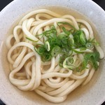 まるいち - かけうどん  200円