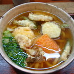 喜楽庵 - 野菜天ぷらうどん