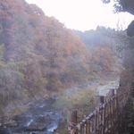 黒川荘 - 客室横の田の原川