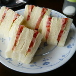 えん - モーニングAセット　野菜サンド