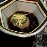 ふるさと料理 杉の子 - 小鉢は自然薯入りもずく。