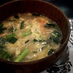 ふるさと料理 杉の子 - 猪雑炊。