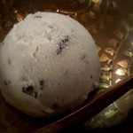 ふるさと料理 杉の子 - 自家製黒豆シャーベット。