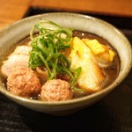 北野坂 こばやし - 鴨のつけ汁