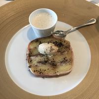 ラ・ブランシュ - イワシとジャガ芋重ね焼き トリュフ風味