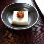 そば処 よしぶ - ゴマ豆腐