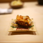 鮨 あらい - 海老頭揚げ